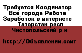 Требуется Коодинатор - Все города Работа » Заработок в интернете   . Татарстан респ.,Чистопольский р-н